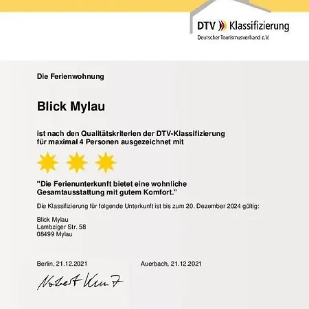 Blick Gemuetlichkeit Und Ruhe Geniessen Dtv Zertifiziert Apartman Mylau